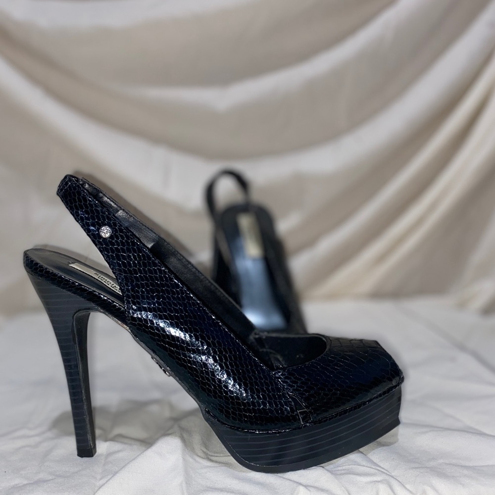 Black Vera Wang High Heels